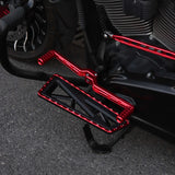 Touring Red FLY Foot Control Floorboards Full Kits For 2017-later Harley Touring All Models