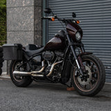 Hoprousa Stainless Steel Powerful  2IN1 Exhaust System For 2018-2024 Harley Davidson Softail Fatboy Breakout Street Bob Slim Low Rider Heritage Classic Deluxe