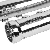 Slip-on Chrome Mufflers Powerful Deep Sound For 2017-later Harley Touring Models Road King Street Road Glide
