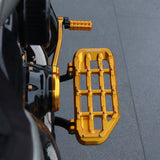 Mesh Rider Stretched Floorboards For Harley 1986+ Touring All models