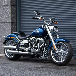 Chrome Tubeless Wheels For Harley Softail Fat Boy 2018-2026