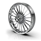 Hoprousa Chrome Front 21x3.5/23x3.75 Inch Rear 18x8.5 inch Wheels for Harley Davidson Softail Breakout 2013-2024, Tubeless Wheels Rims