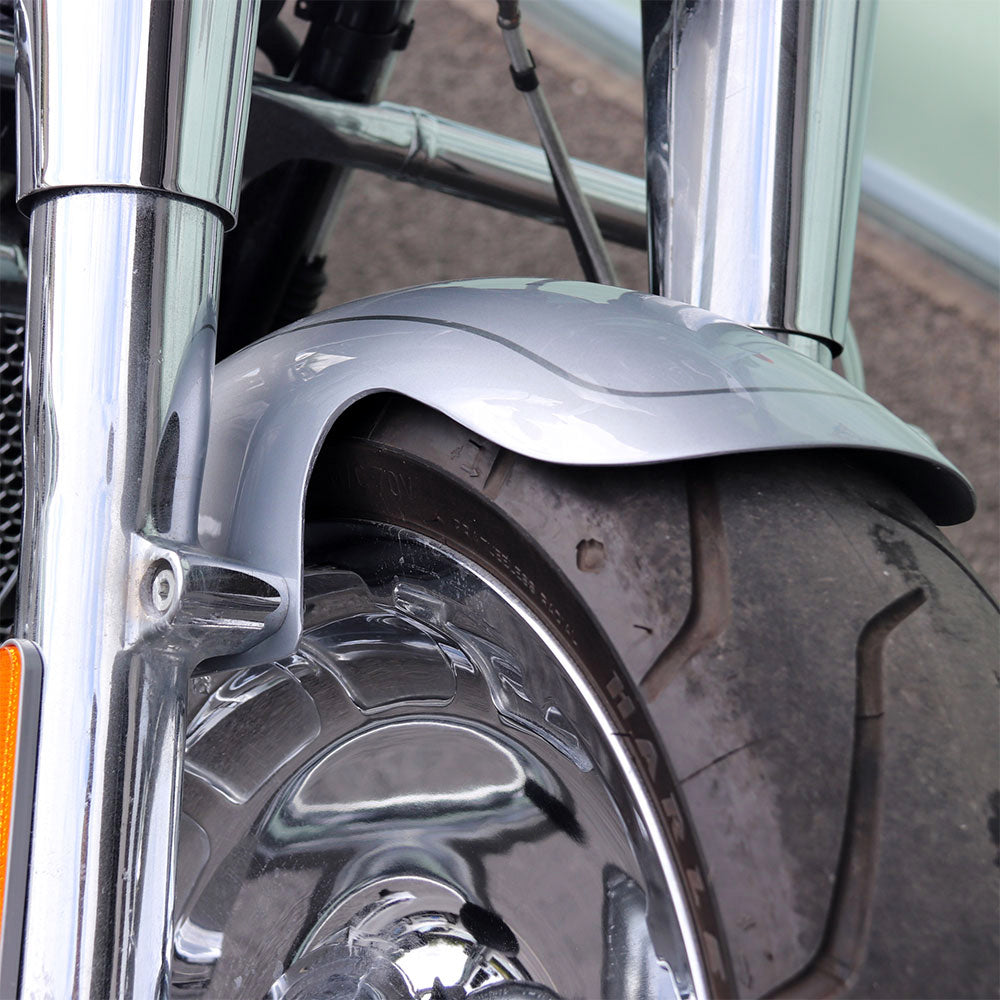 Fender Motorcycle Example Hoprousa Motorcycle Fenders Custom Short Front Fender Barracuda Silver ...
